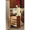 Rev-A-Shelf Maple Wood; Steel, Natural Maple, 11 in W, 25.5 in H, 22.5 in D 448-BC-11C - alternate 3
